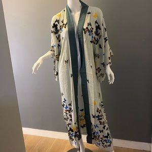 Free People Butterfly Kisses Kimono